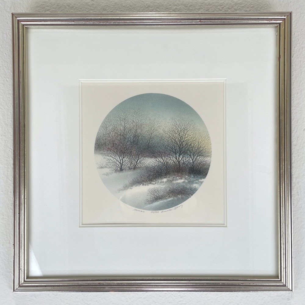Arnold Alaniz Sumac Signed Limited Edition Lithograph Art 101/350 Framed Art